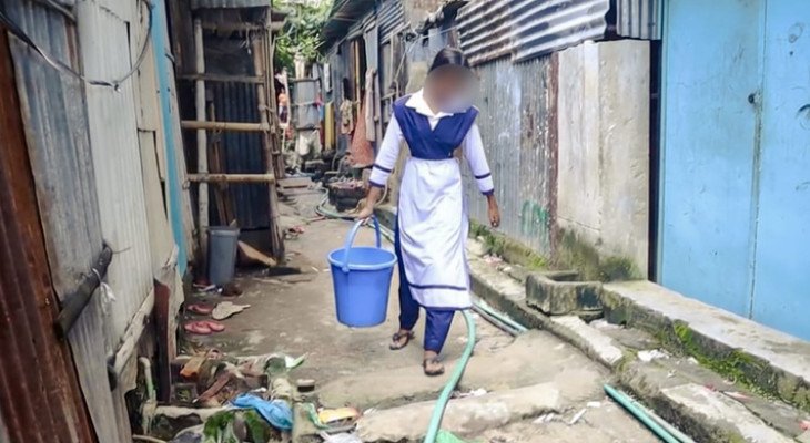 ওয়াসার লাইন কবে পৌঁছাবে বস্তির দরজায়?